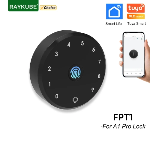 RAYKUBE FPT1 Tuya BLE Intelligent Wireless Fingerpri...