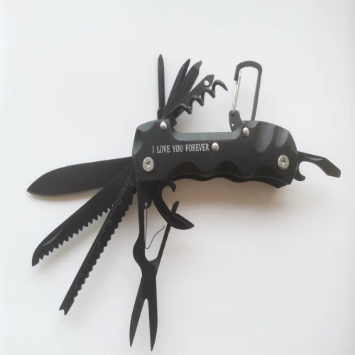 Stainless Steel Multi-Tool Pocket Knife Outdoor Emer...