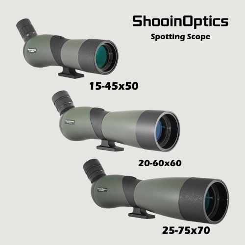Shooin Optics Spotting Scope Monocular Telescope For...
