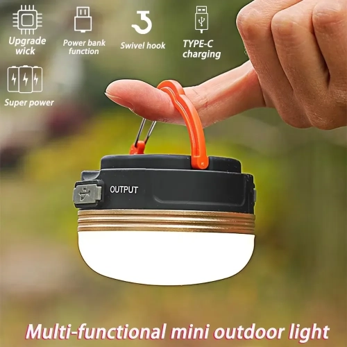 10W COB+LED Camping Lantern 3 Lighting Modes Recharg...