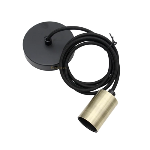 Ceiling Lamp Cord  E27 Lamp Socket with Ceiling Cano...