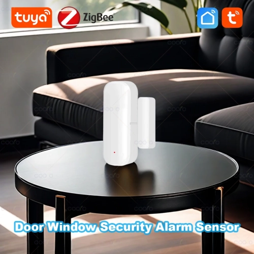 Tuya Zigbee Door Window Sensor Smart Home Security A...