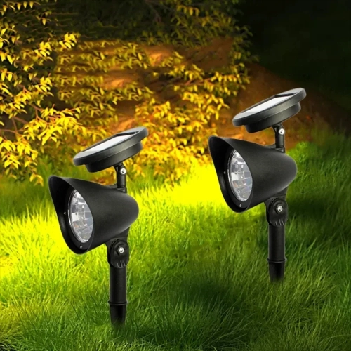 Outdoor Led Solar Spotlight Garden Lights Landscape ...
