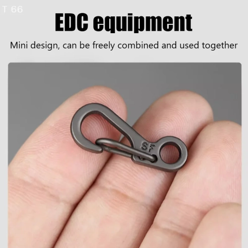 Outdoor EDC Rope Clasps Keychain Camping Hooks Parac...