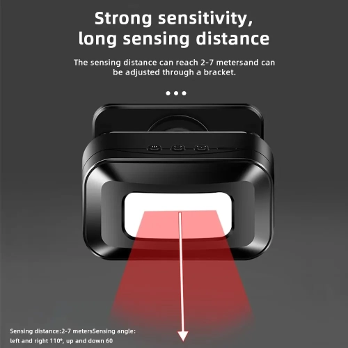 Wireless Guest Welcome Chime Alarm Door Bell PIR Mot...