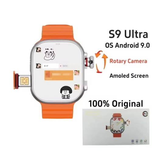 100% Original CDS9 S10 Ultra 4G Android Smart Watch ...