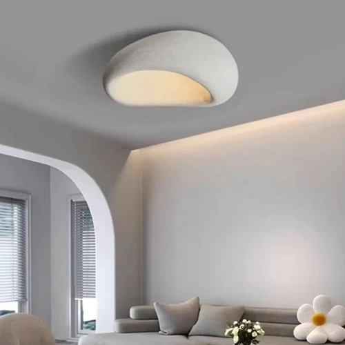 Nordic Wabi-Sabi Ceiling Lamp Energy-Saving Light LE...