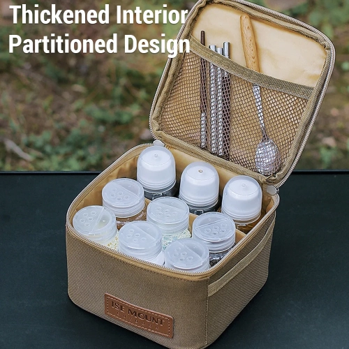 Outdoor Spice Shaker Seasoning Dispenser Spice Conta...