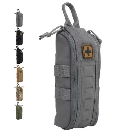 Nylon Tactical Bag First Aid Kits Molle Pouch Mini W...