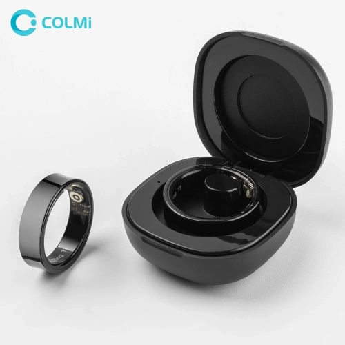 2024 COLMI R09 Smart Ring Men Women with Charging Ca...