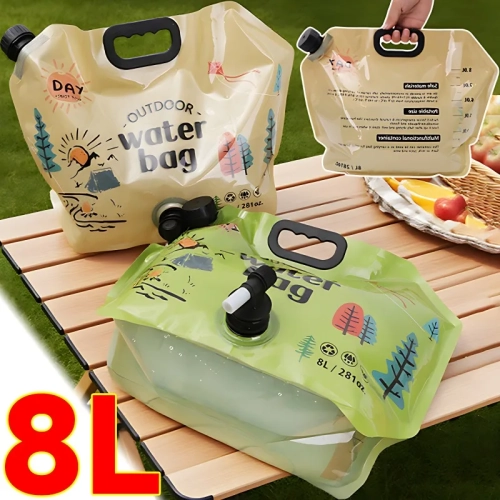 5/8/10L Water Pouch Collapsible Water Carrier Leakpr...