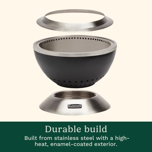 Portable Stainless Steel Wood-Burning Outdoor Firepl...