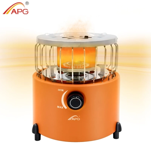APG Portable 2 In 1 Camping Stove Gas Heater Outdoor...