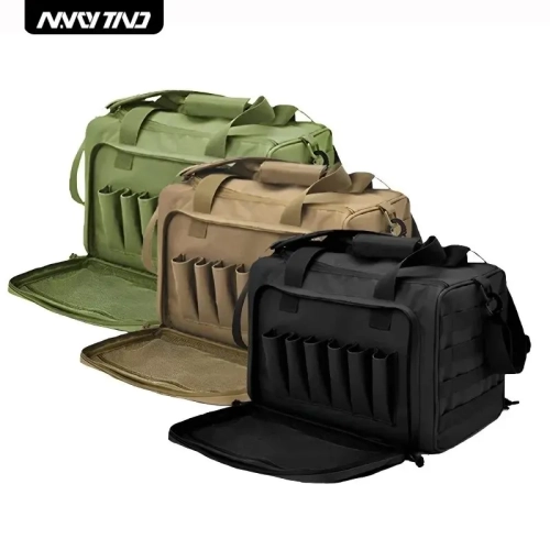 Gun Range Storage Bag Molle System Outdoor Hunting A...