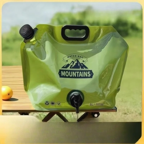 Portable outdoor water storage bag, car camping equi...