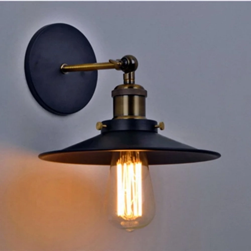 American industrial style wall lamp staircase hallwa...