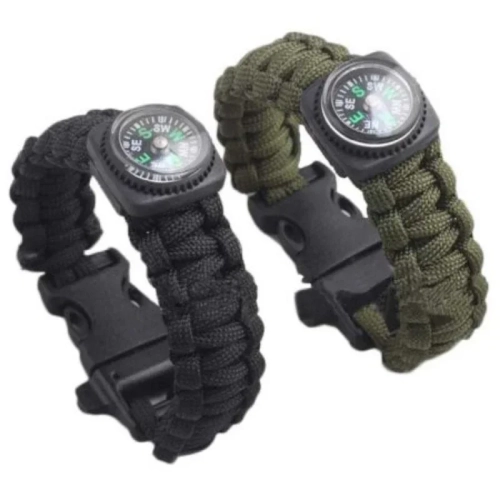 Survival Bracelet Multifunction Wristband Loud Whist...