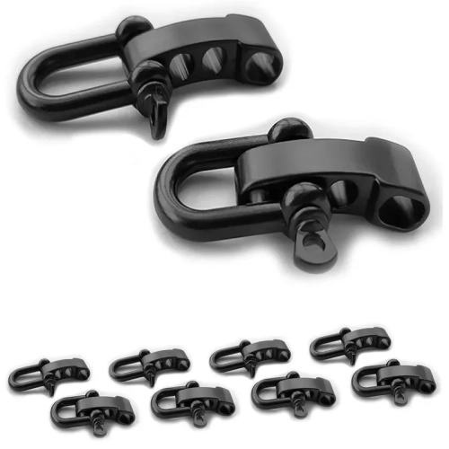 10 Pcs Paracord Bracelet Buckles Adjustable U Buckle...
