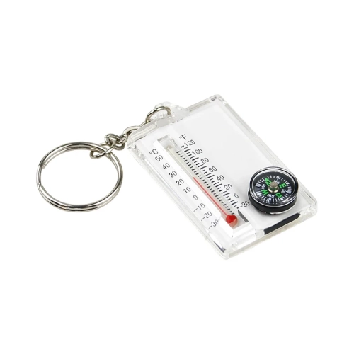 Outdoor Mountaineering Buckle Compass Pointer Mini K...