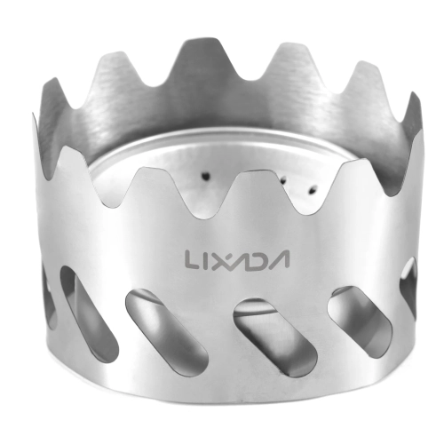 Mini Backpacking Stove 80ml Aluminum Alcohol Burner ...