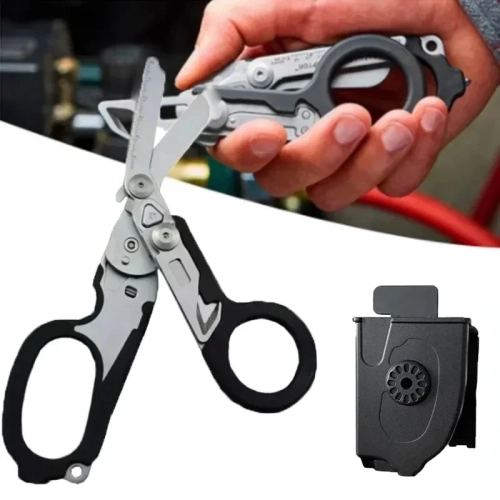 Multifunction Scissors Raptors First Aid Expert Tact...