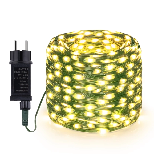 50M 100M Outdoor Upgraded Durable LED Leather String...