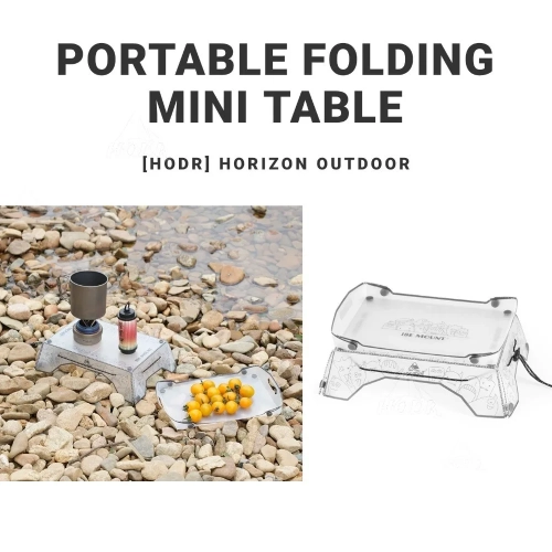 [HODR] Ultralight Folding mini Table Small Folding P...