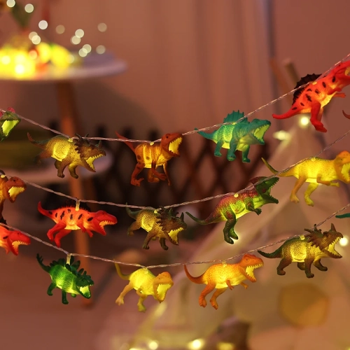 LED dinosaur light string animal shaped children's c...