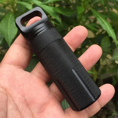 Colorful Aluminum Waterproof EDC Sealed Bottle Survi...
