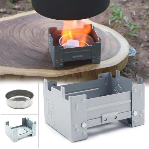 Outdoors Portable Solid Alcohol Fuel Folding Furnace...