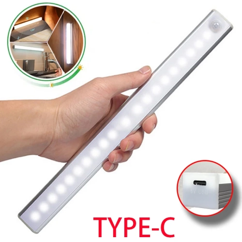 Motion Sensor Light Wireless LED Night Light Type C ...