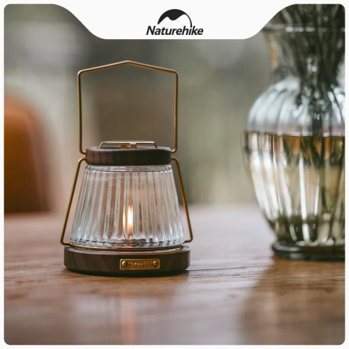 Naturehike Retro Candle Lamp Portable Outdoor Campin...