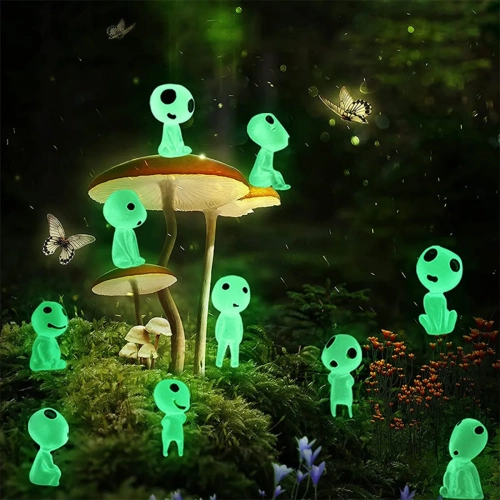10pc Miniature Landscape Decoration Glow in the Dark...