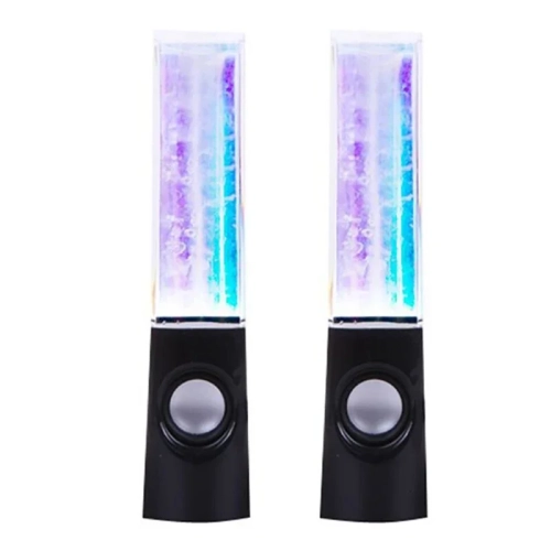 2PCS LED Lights Dancing Water Music Fountain Light S...