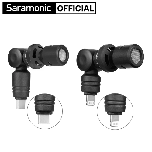 Saramonic SmartMic Di/UC Mini Microphone for iPhone ...
