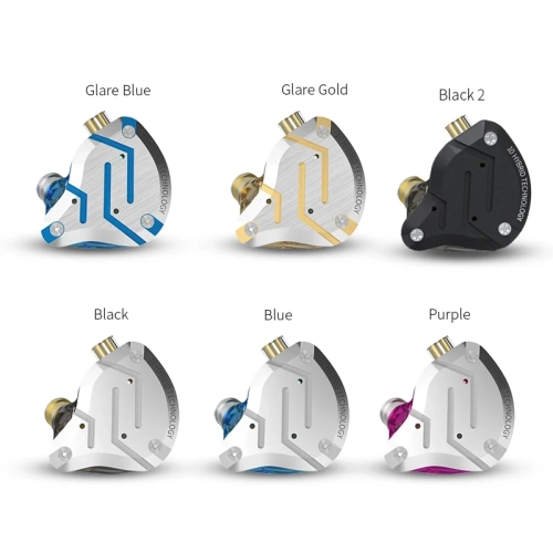 KZ ZS10 Pro Metal Headset 4BA+1DD Hybrid 10 drivers ...