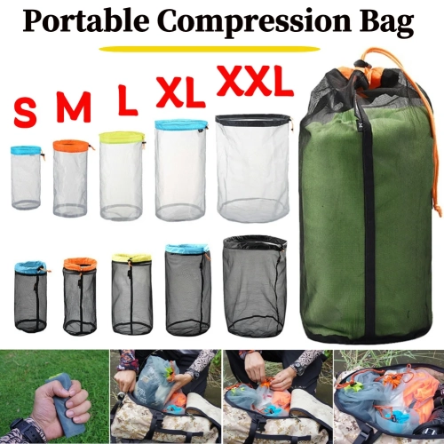 Portable Compression Stuff Sack Bag Waterproof Draws...