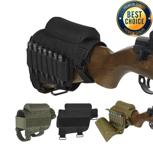 Outdoor Hunting Shotgun Bullets Holder Tactical Shoo...