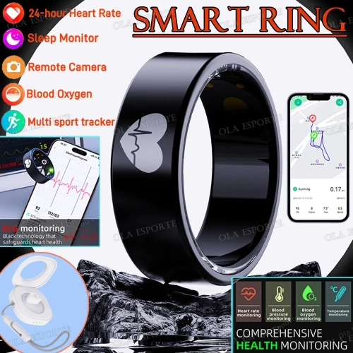 2025 New Smart Ring ECG Detection Blood Pressure,Hea...