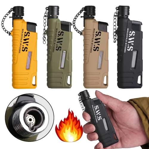Portable Retractable Igniter Windproof Outdoor Barbe...