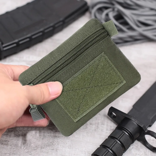 Outdoor EDC Molle Wallet Portable Waterproof Zipper ...