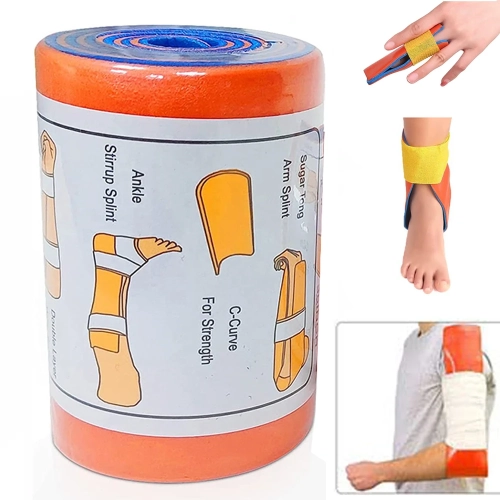 First Aid Aluminum Splint Roll 11*46cm Medical Survi...