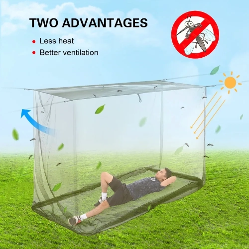 ​Summer ​​Lightweight Outdoor Camping Sleeping Mesh ...