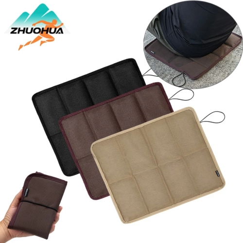 ZHUOHUA 1pc Portable Folding Seat Cushion,8-Fold Com...