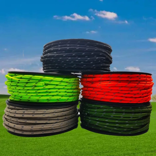 30M Reflective Paracord 6mm Parachute Cord Outdoor C...