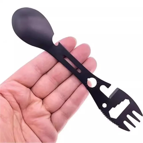 Camping Utensils Set Stainless Steel Outdoor Surviva...