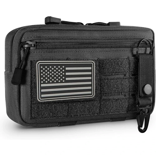 Tactical Molle Pouches, Tactical Admin Pouch Compact...