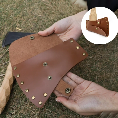 pu Leather Axe Sheath, Multi-Size Axe Cover, Protect...