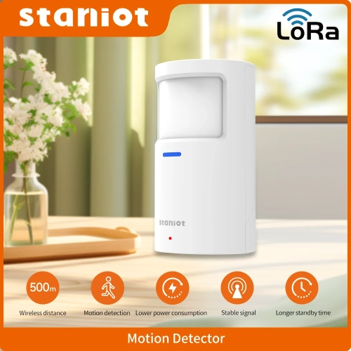 Staniot LoRa Version Wireless PIR Motion Detector 50...