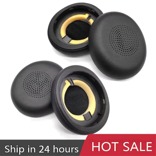 1Pair Leather Ear Pads for Jabra ELITE 45H Evolve2 6...